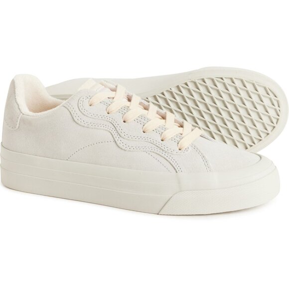 NEW BRANDBLACK No Name Sneakers - Suede For Women Light Grey 7253s7 - Picture 6 of 8